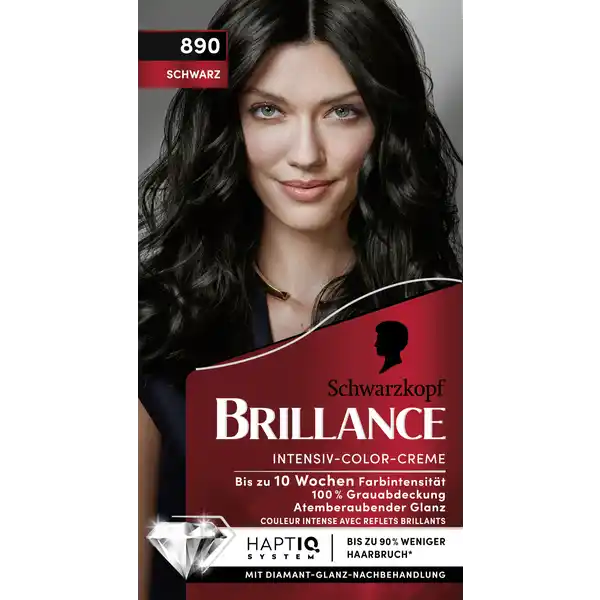 Intensiv-Color-Creme 890 Schwarz