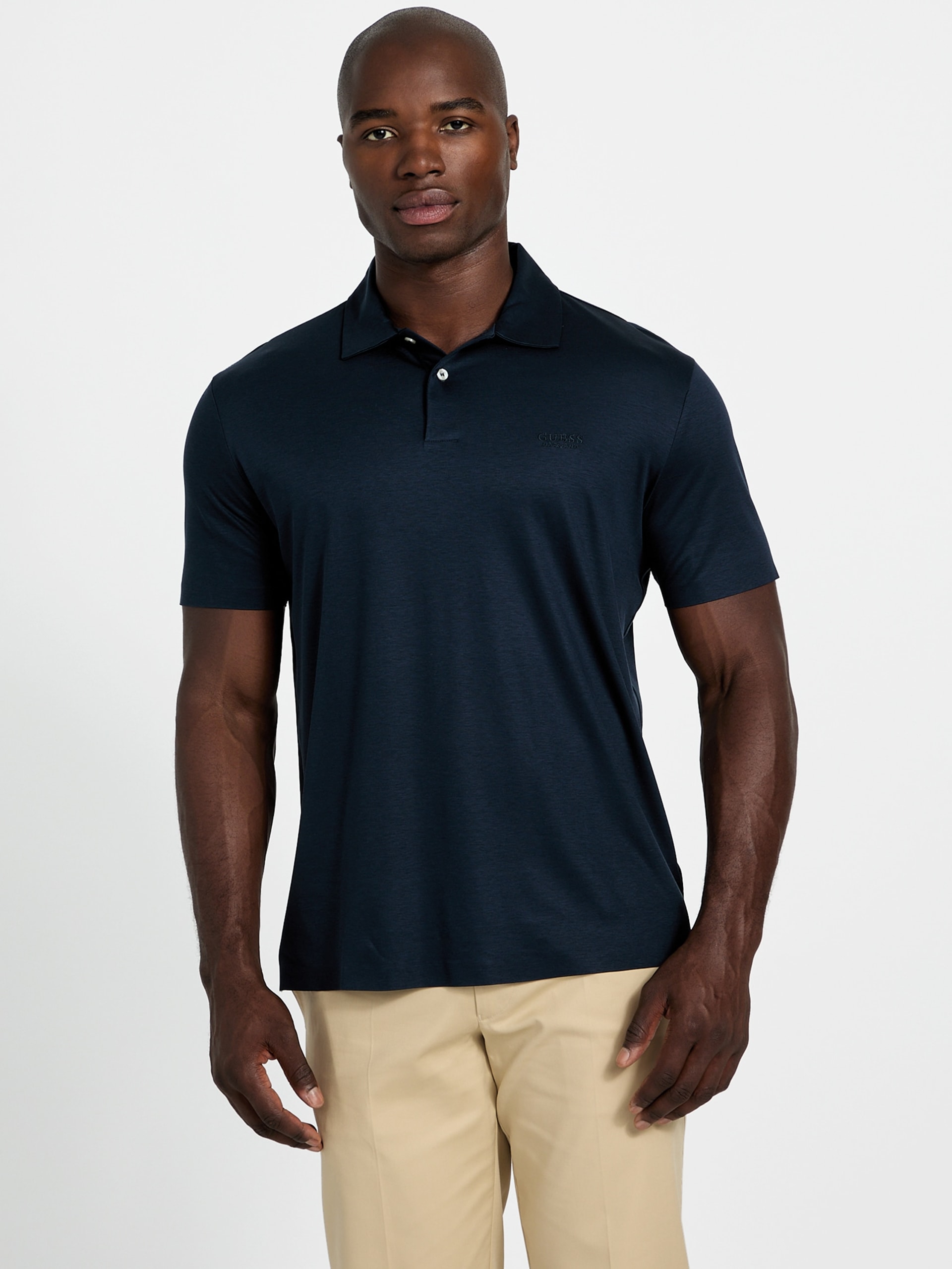 Polo em mistura de Lyocell