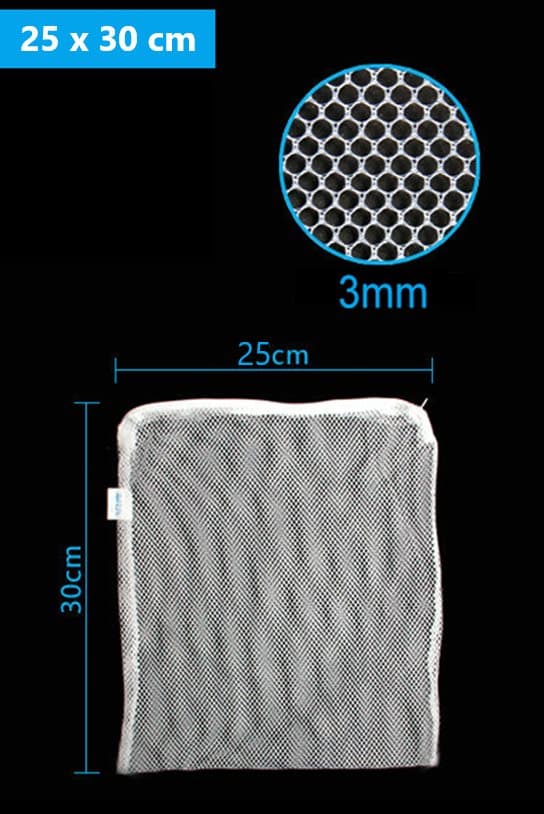 INF Filterposer til akvarium 5-pakning Hvit 30×25 cm