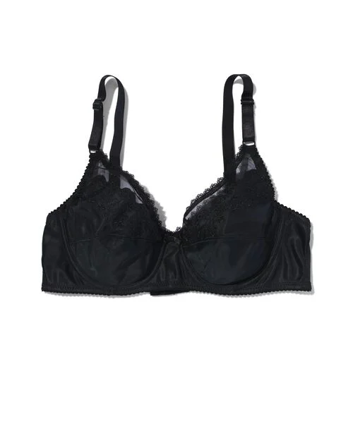 soutien-gorge non préformé avec armatures noir
