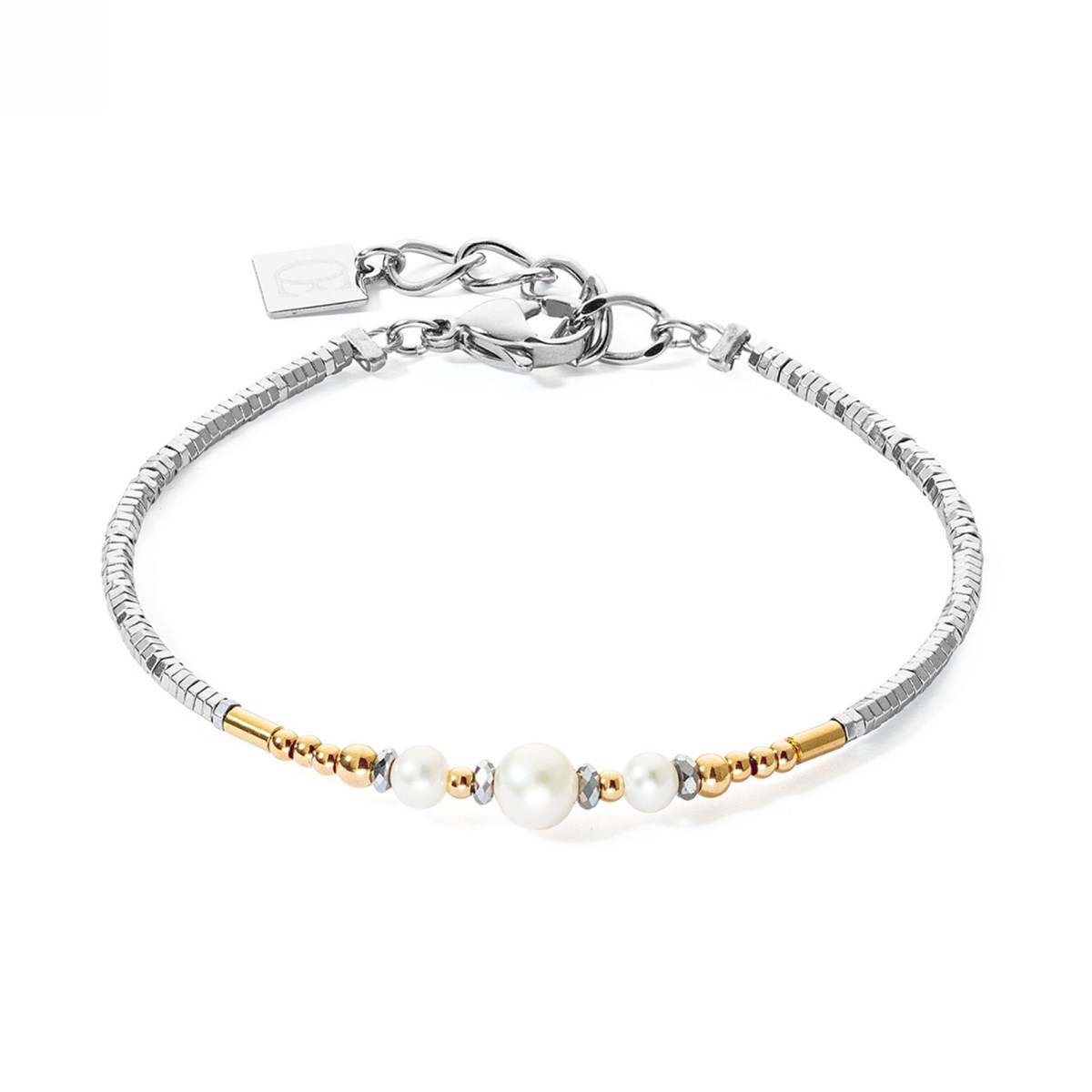 Bracelet Coeur de Lion Classic Princess perles d'eaudouce