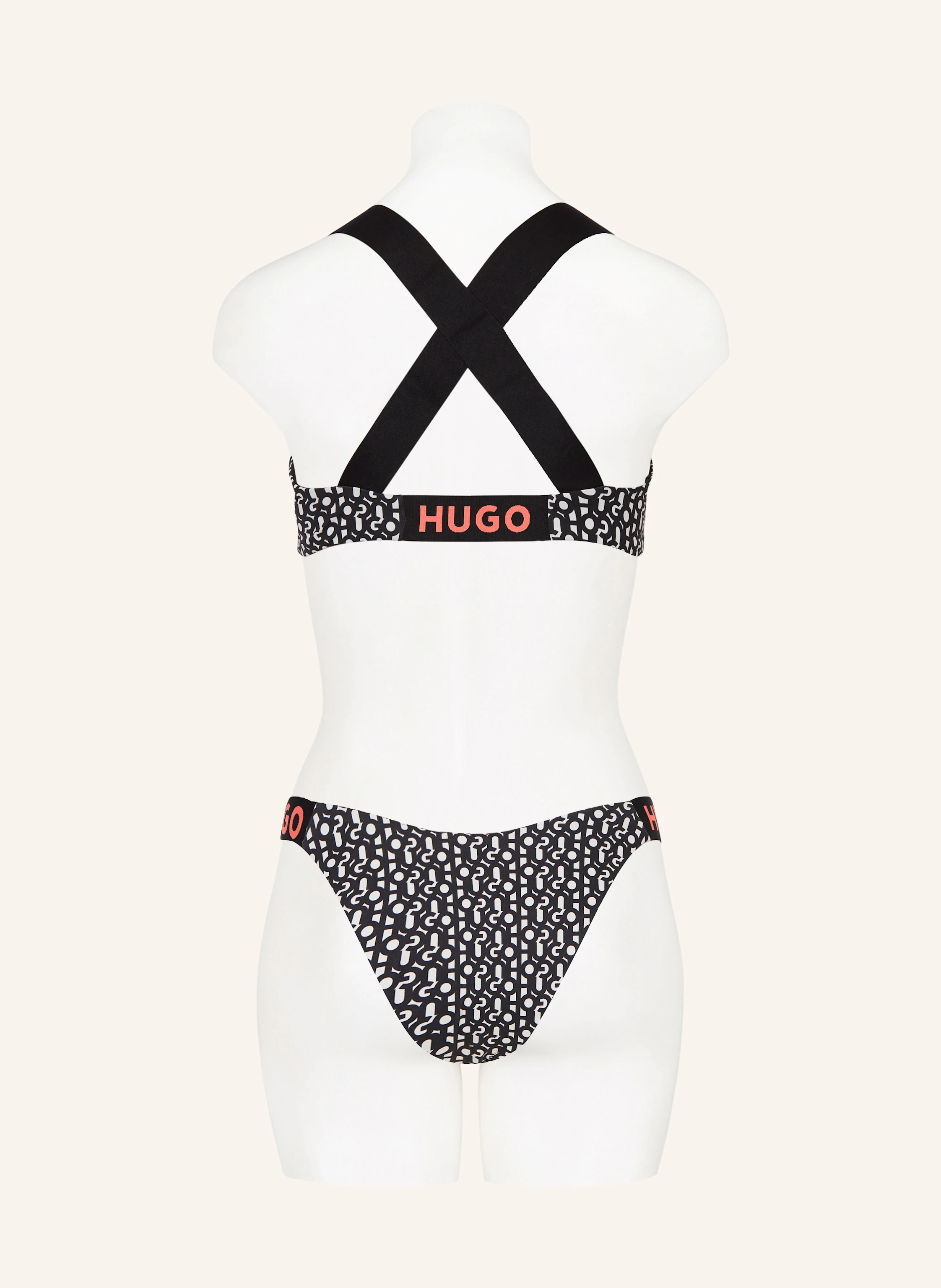 HUGO Bralette-Bikini-Top MONOGRAM