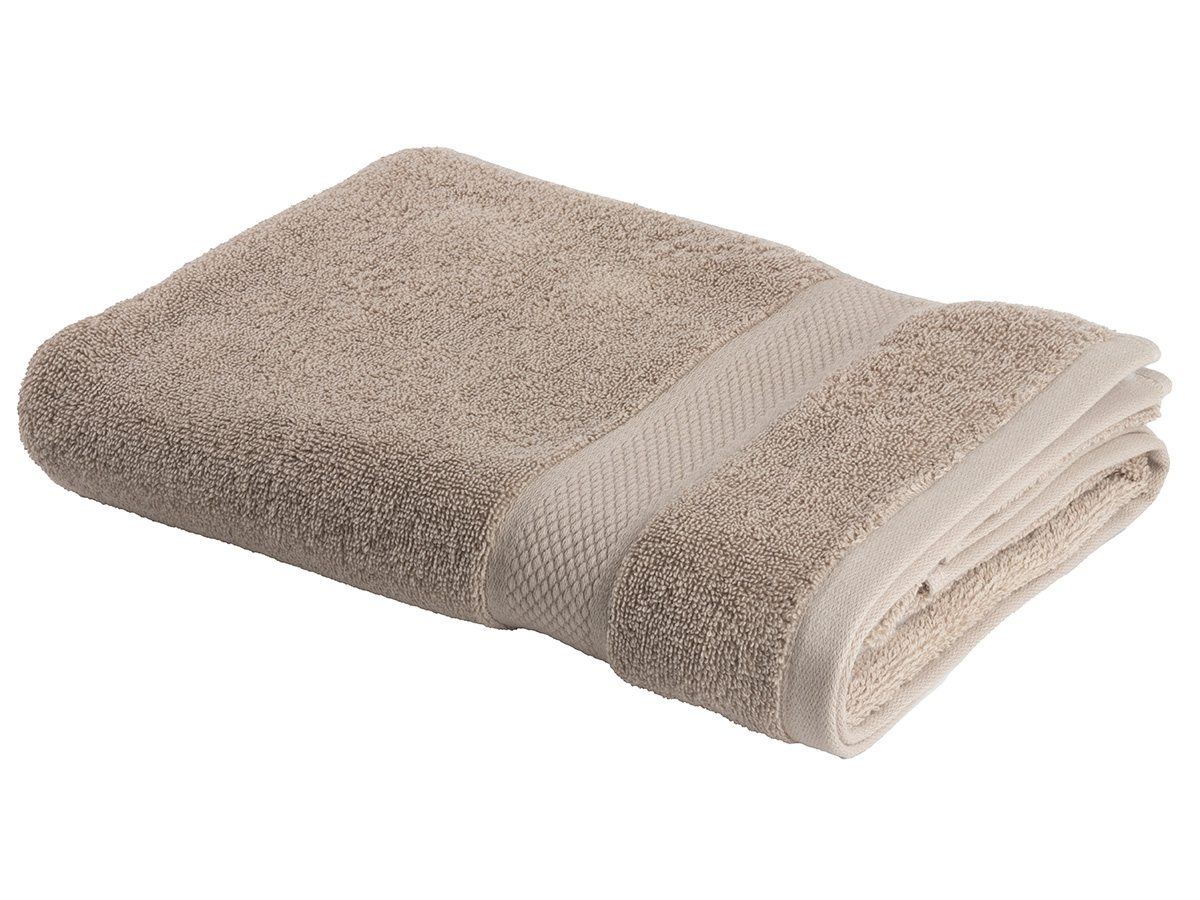 DoubleDry Hotel 70 x 140 cm set van 3 handdoeken - taupe
