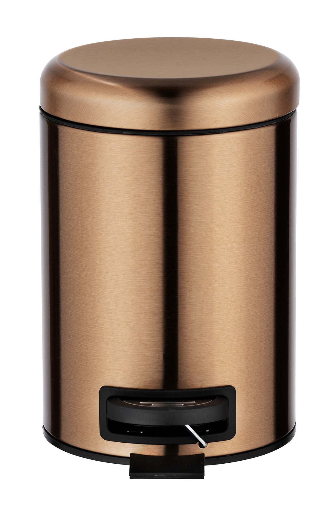 Wenko Leman afvalemmer 3 liter RVS koper