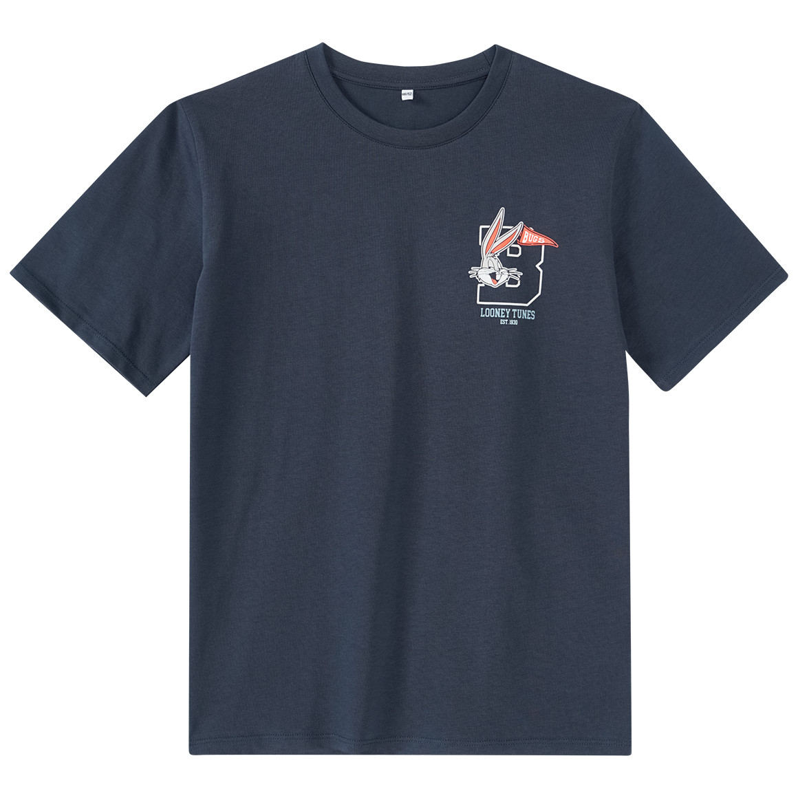Yigga Looney Tunes T-Shirt mit Rücken-Print dunkelblau