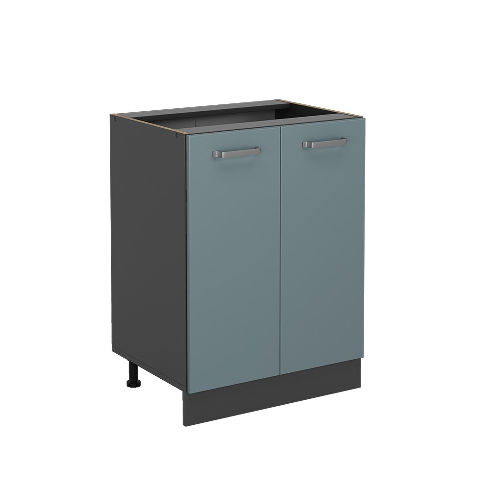 Vicco Unterschrank Küchenschrank R-Line Solid Anthrazit Blau Grau 60 cm modern