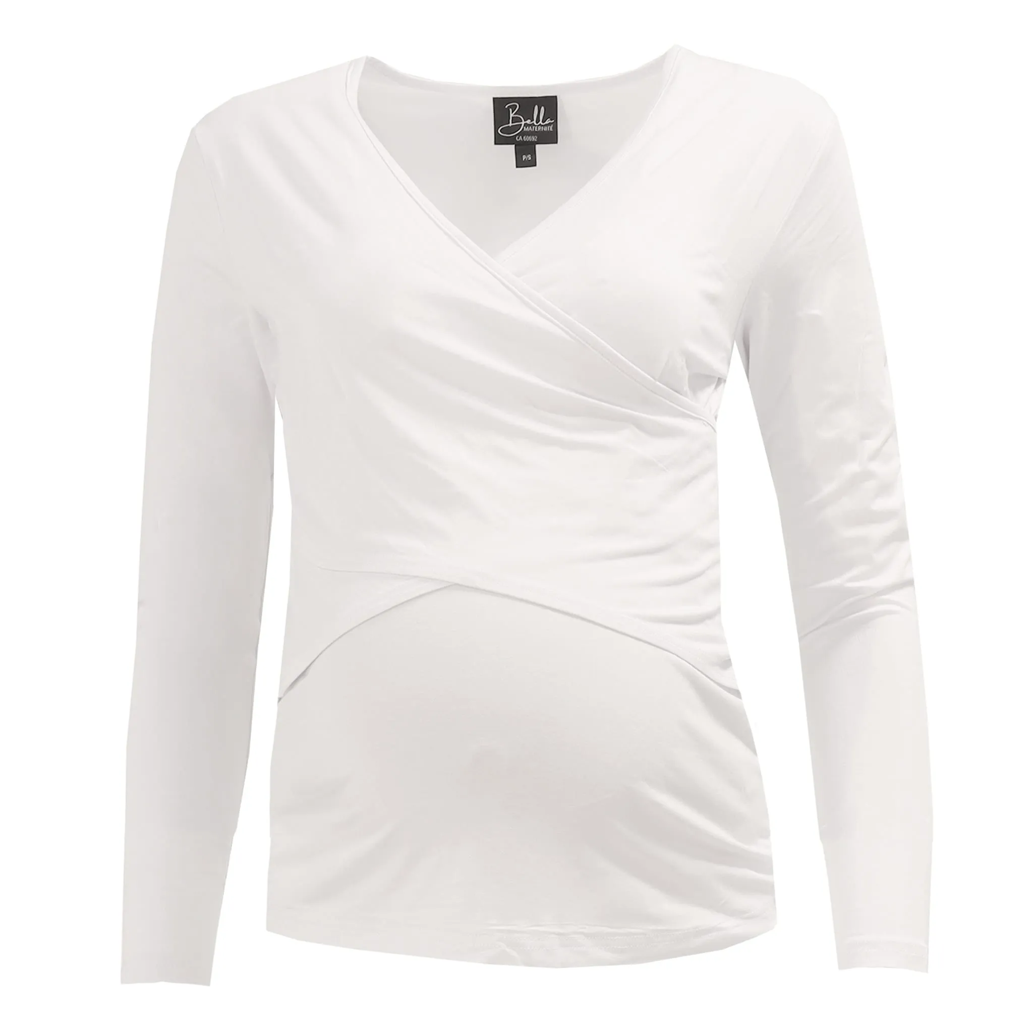 Bella Maternité T-shirt Manches Longues d'Allaitement