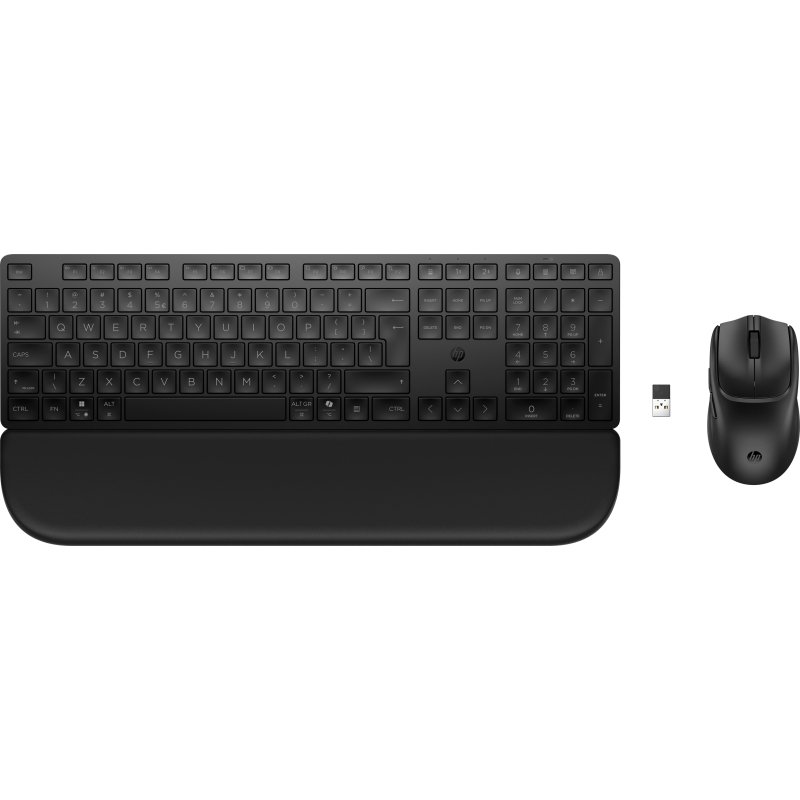 HP MultiDvcDuMdMSEKBCombowPR585C FR clavier Souris incluse Noir