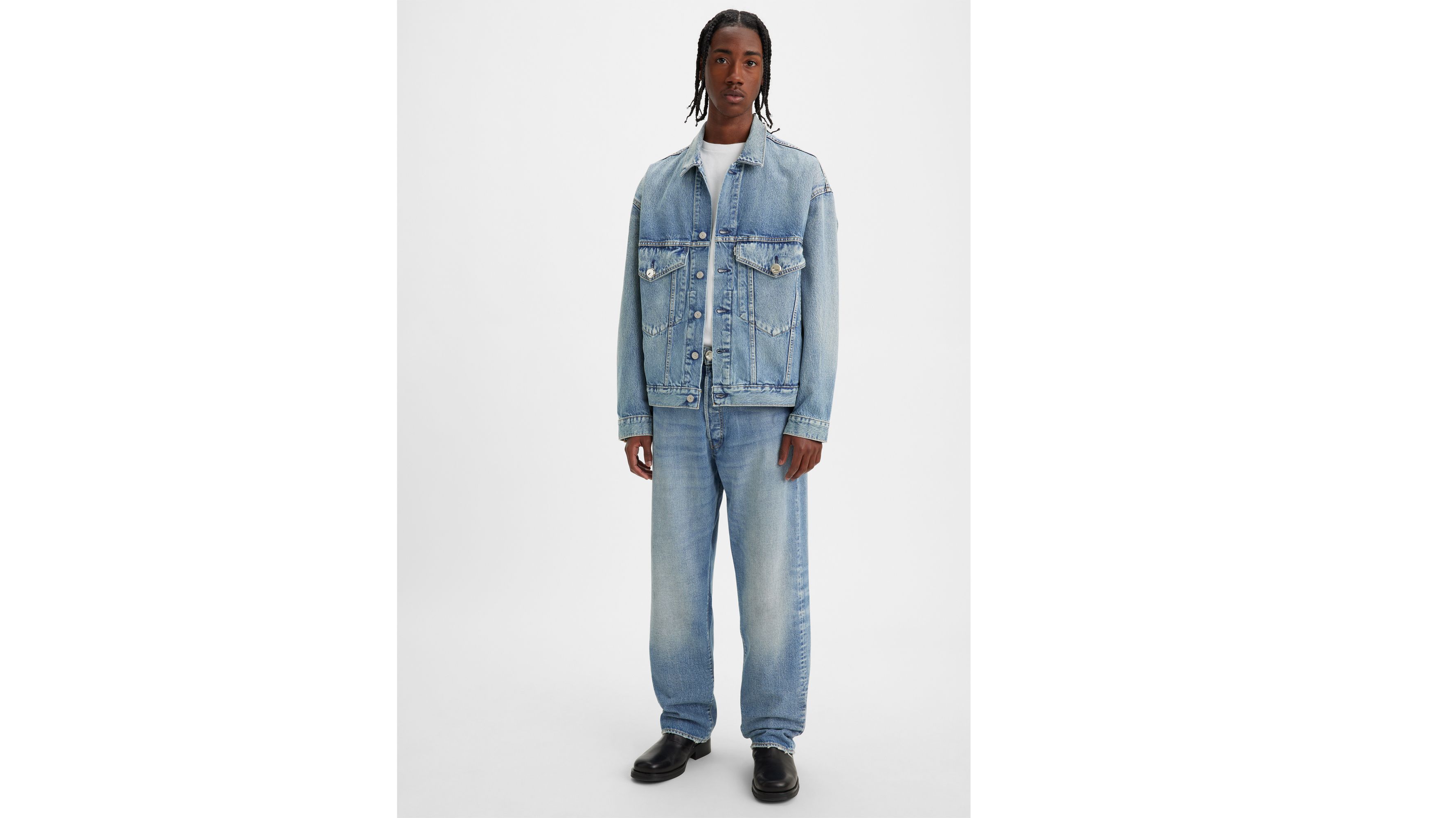 Jean Baggy Levi's® x Ambush - Mid Indigo Worn In - Bleu