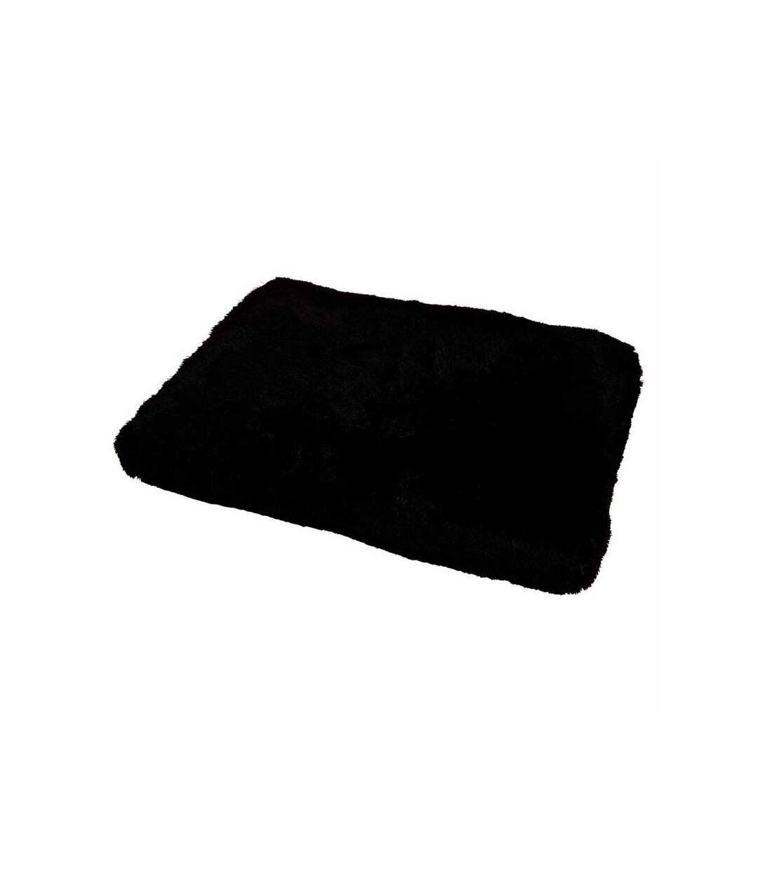 Paris Prix - Coussin Pour Chien & Chat fluffy 100cm Noir