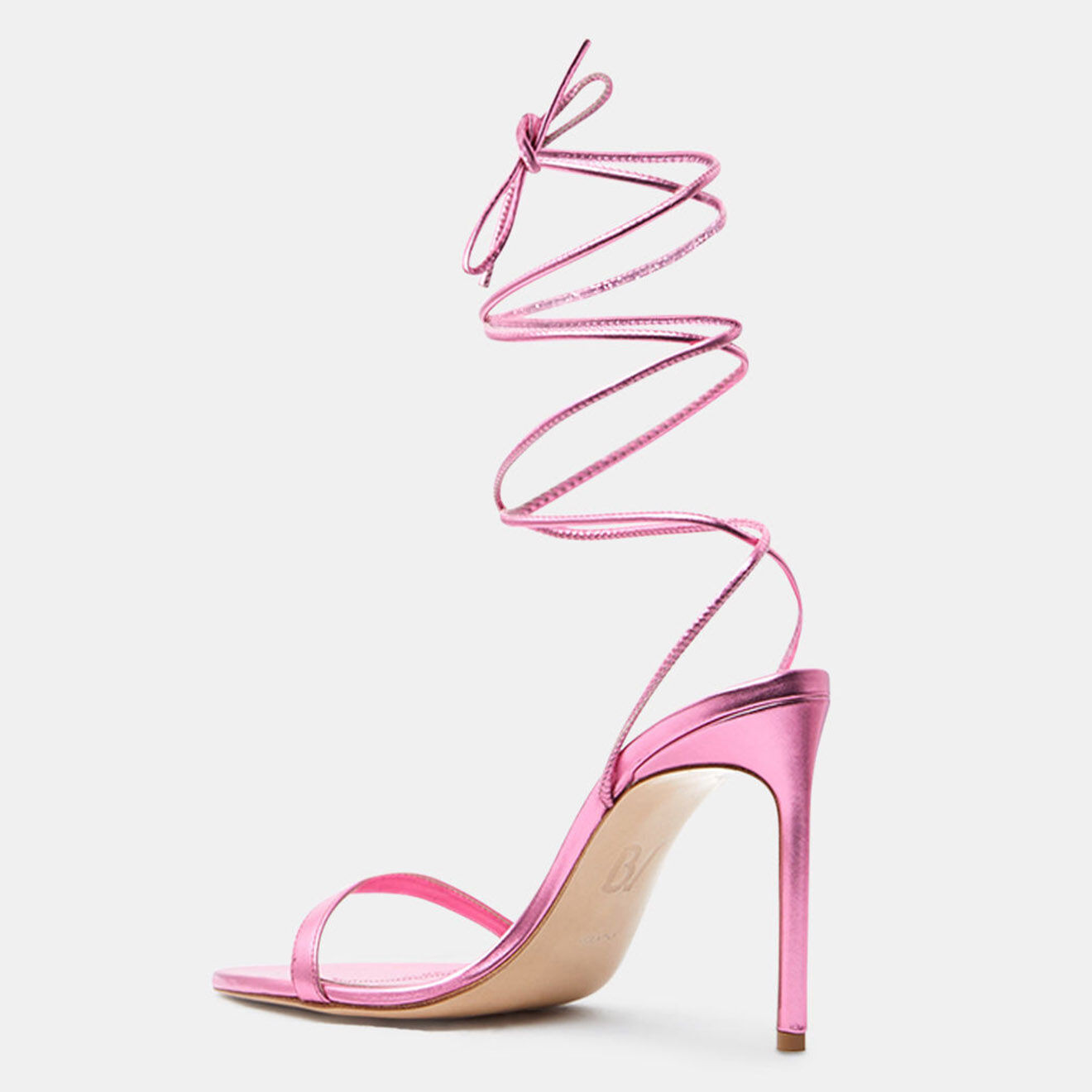 Bettina Vermillon Sandales en Cuir Isabella roses - Talon 10.5 cm