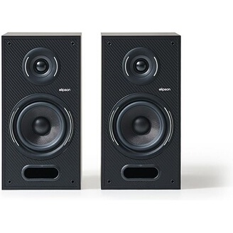 Enceinte bibliothèque Elipson Horus 6B Noir - Carbone vendues par paire