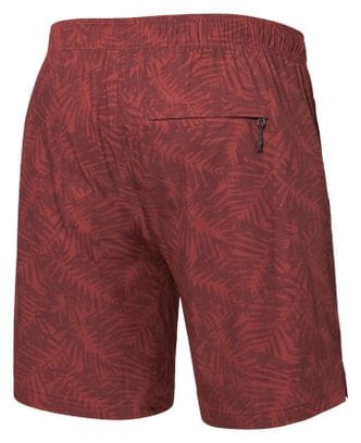 Short Saxx Multi-Sport 2N1 7in Palm Camo - Rouge