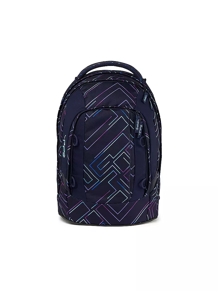 SATCH Schulrucksack Satch Pack Purple Laser dunkelblau