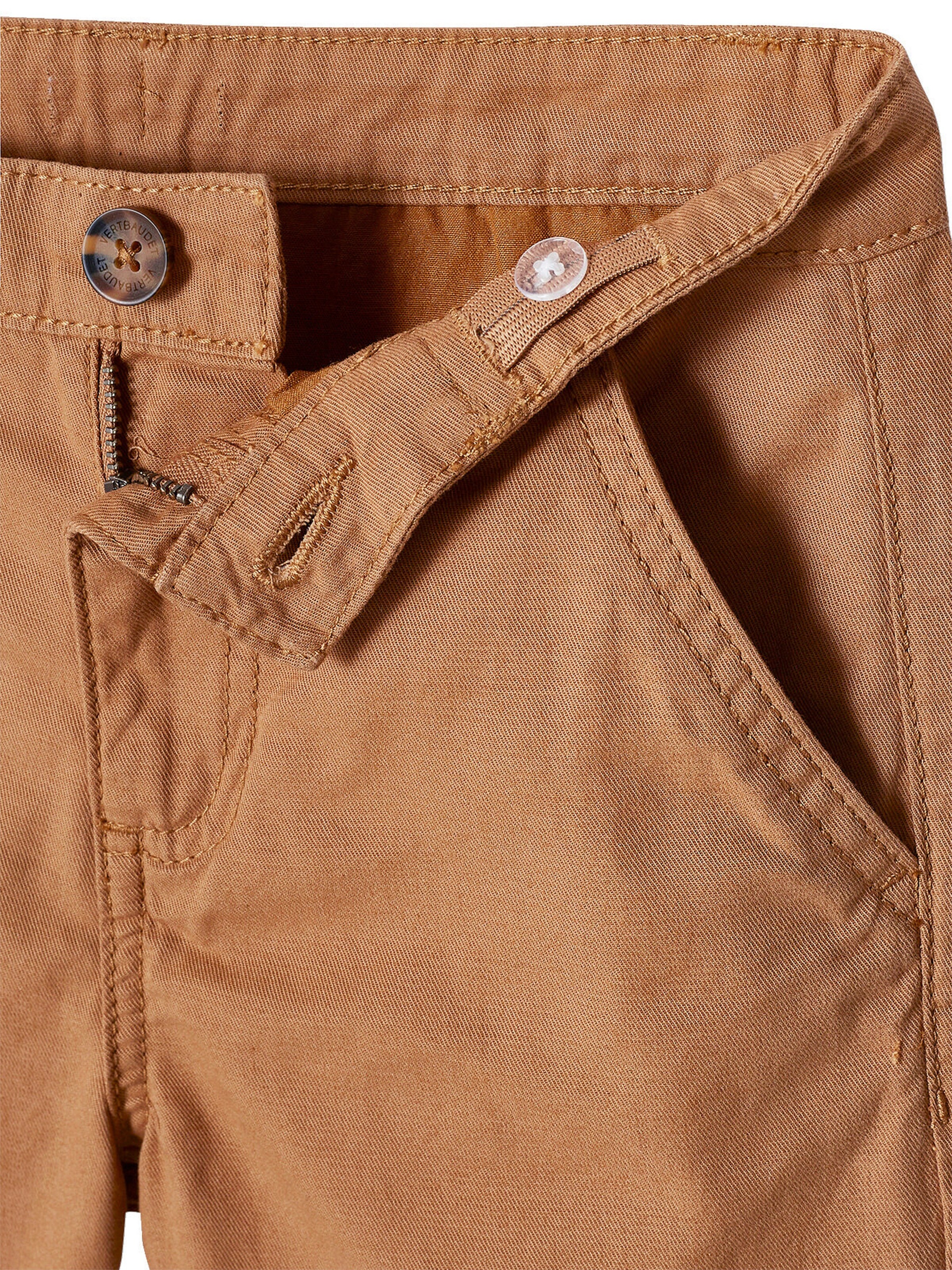 Vertbaudet Jungen Chino-Shorts, Bundweite verstellbar beige