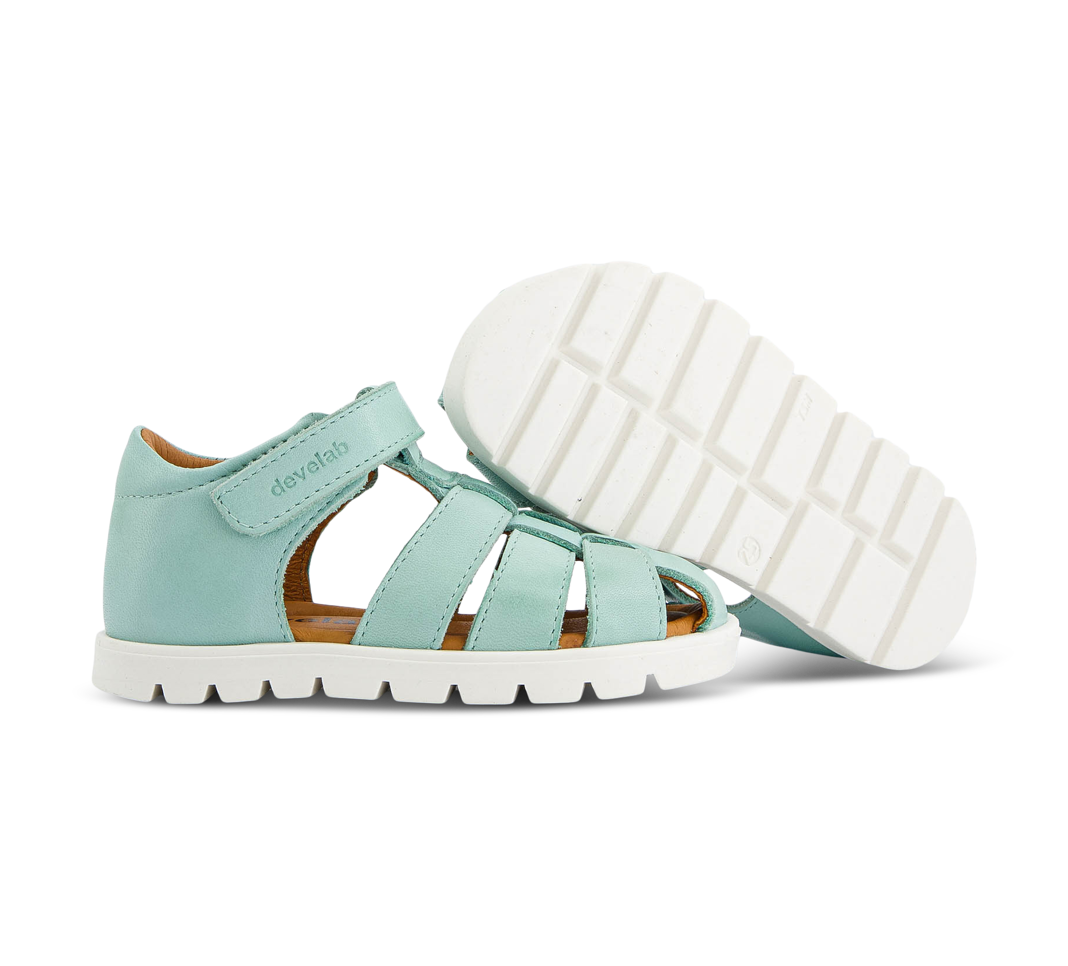 Develab Baby Sandal Velcro türkis