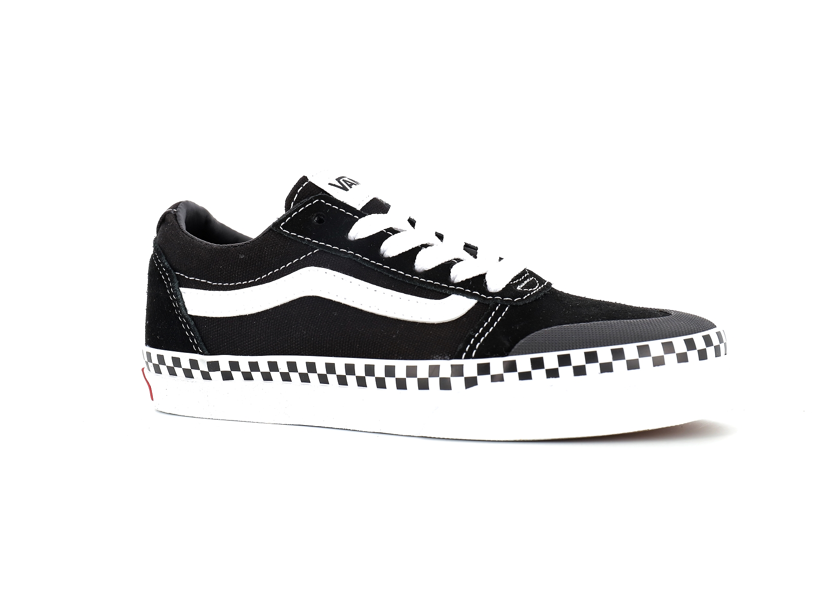 Vans-YT WARD DW CHECKER FOXING Matières combinées Noir