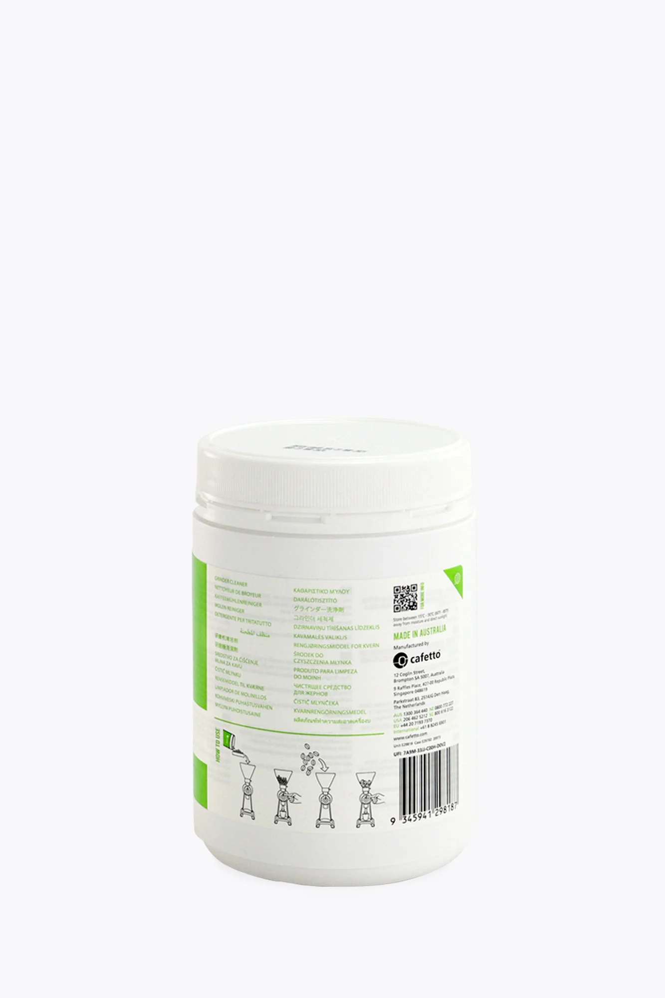 Cafetto Grinder Clean Kaffeemühlenreiniger 450g