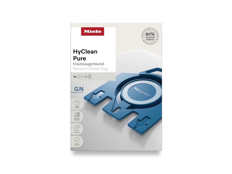 Miele Staubfilterbeutel HyClean Pure GN 4 Stück Staubsaugerbeutel HyClean Pure GN