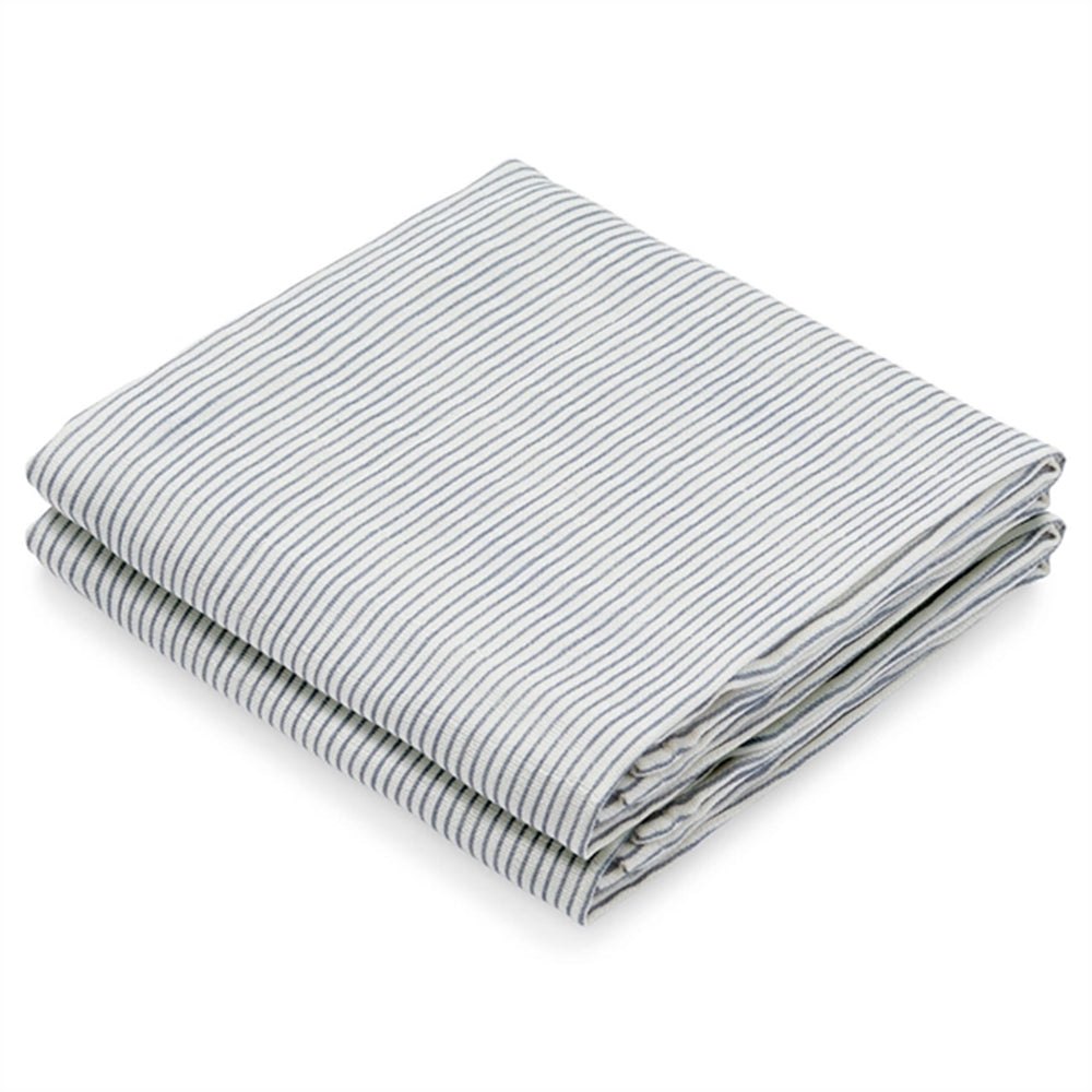 Stofbleer 2-pak Classic Stripes Blue