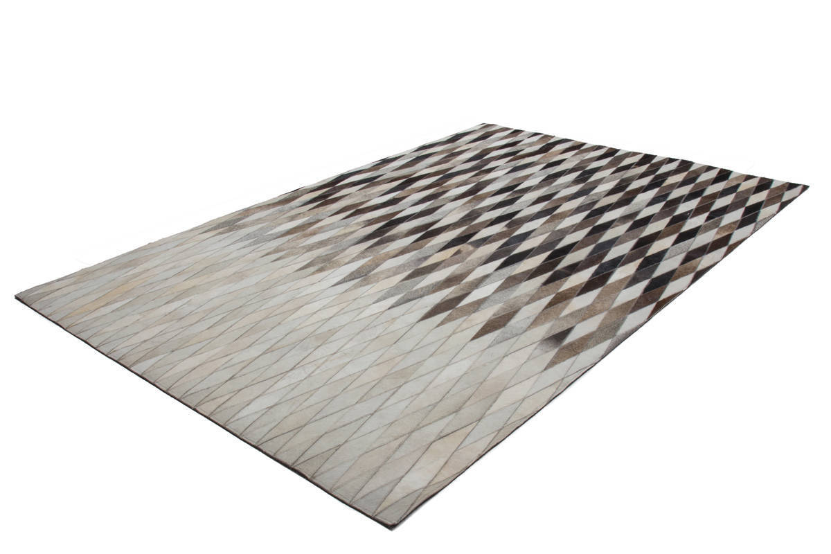 Lederteppich ECLIPSE 500 - grau - 80x150 cm