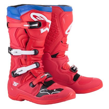 Bottes cross Alpinestars TECH 5 2023 - Rouge / Rouge