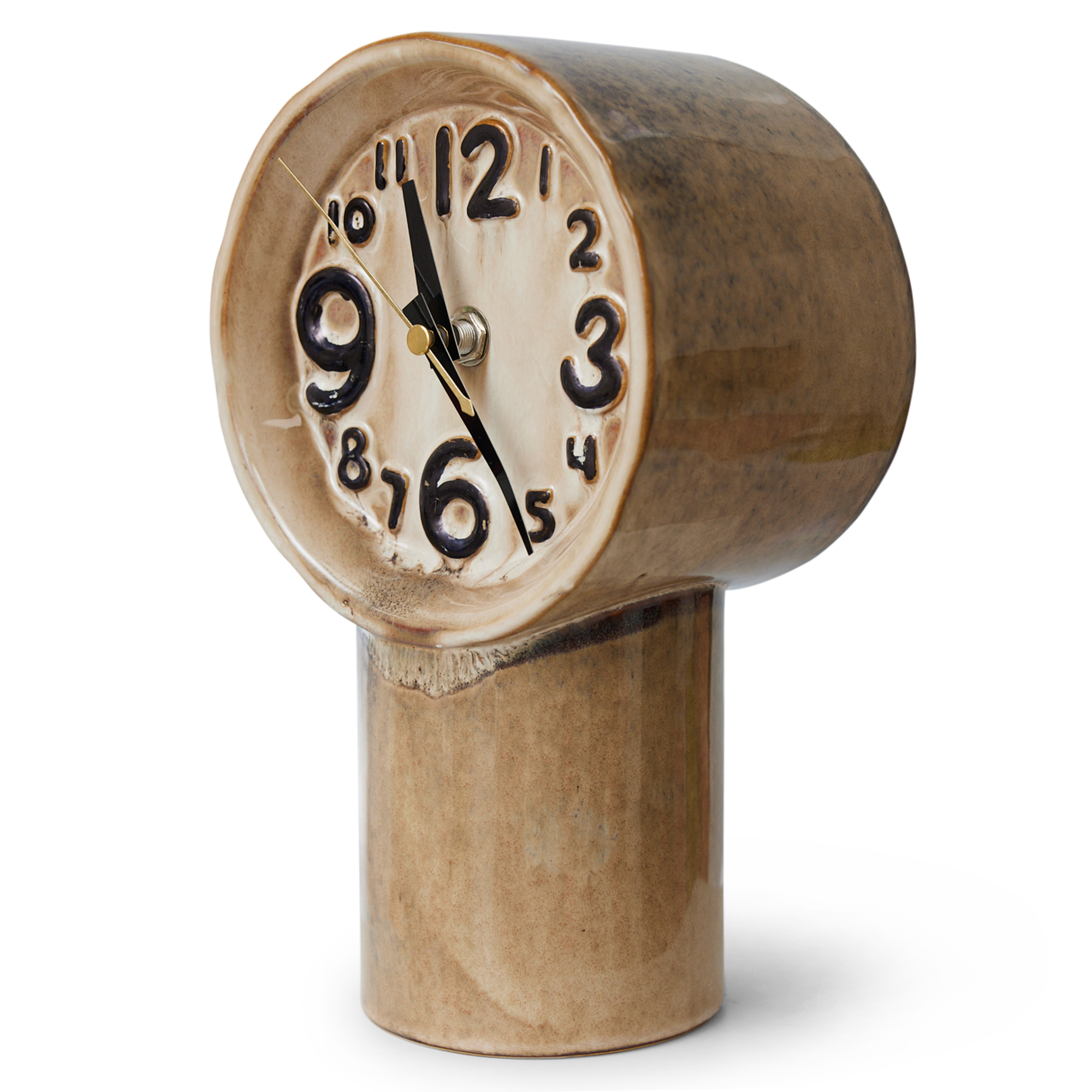 Klok Retro Ceramic cream