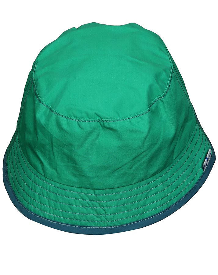 Sommerhut LASSE UNI in pepper green/seaport