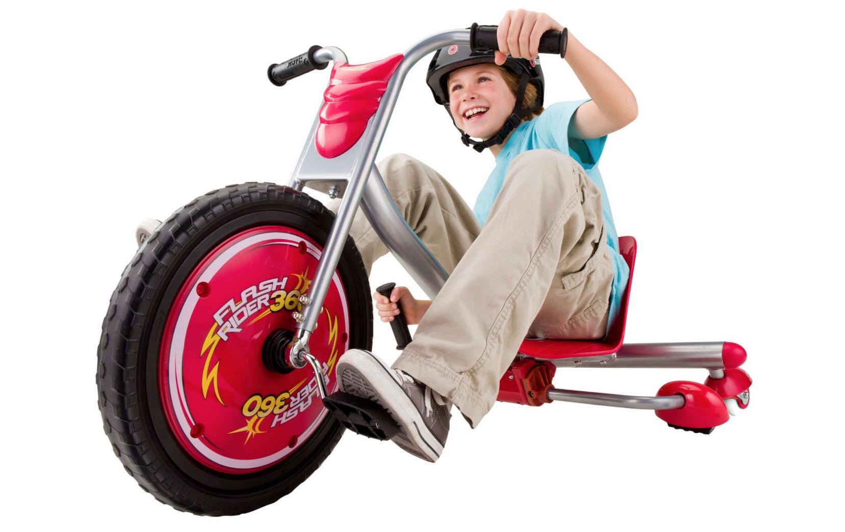 Scooter FlashRider 360Dreirad-Scooter mit Sitz