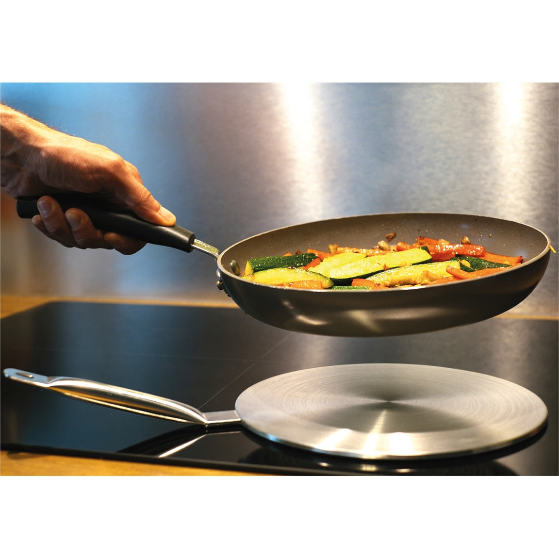 Disque inox pour plaque induction