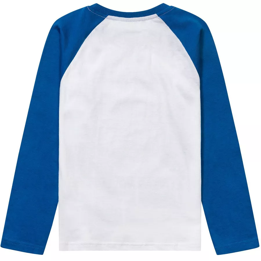 MINOTI Longsleeve WeißBlau
