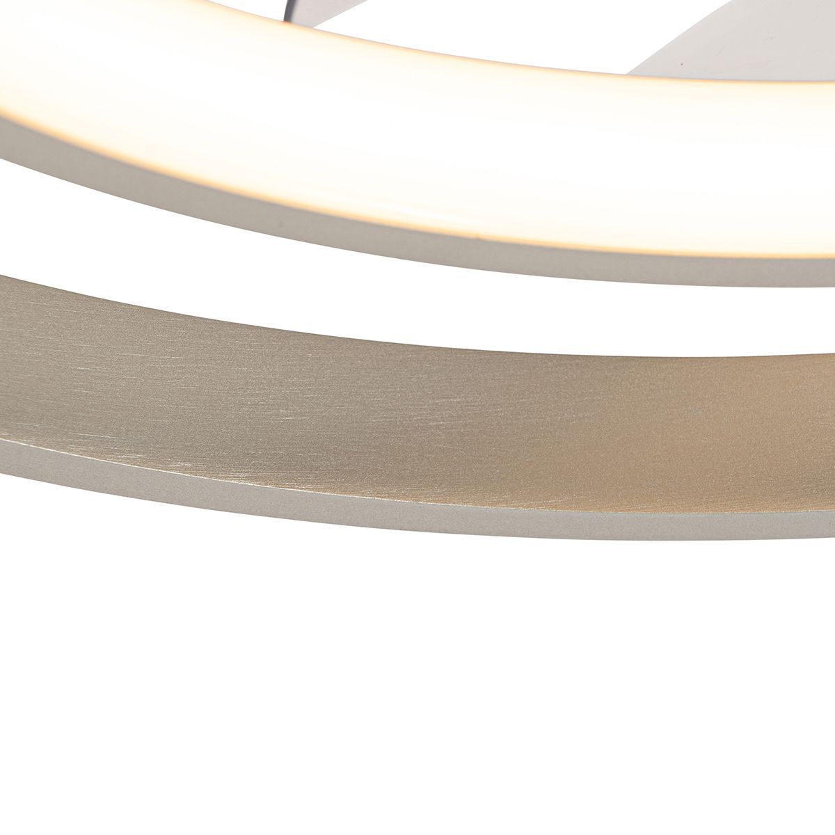 Plafondventilator staal 46.5cm incl. LED met afstandsbediening - Kees