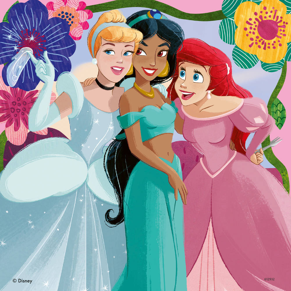 Ravensburger puzzel Disney Princess - 3 x 49 stukjes