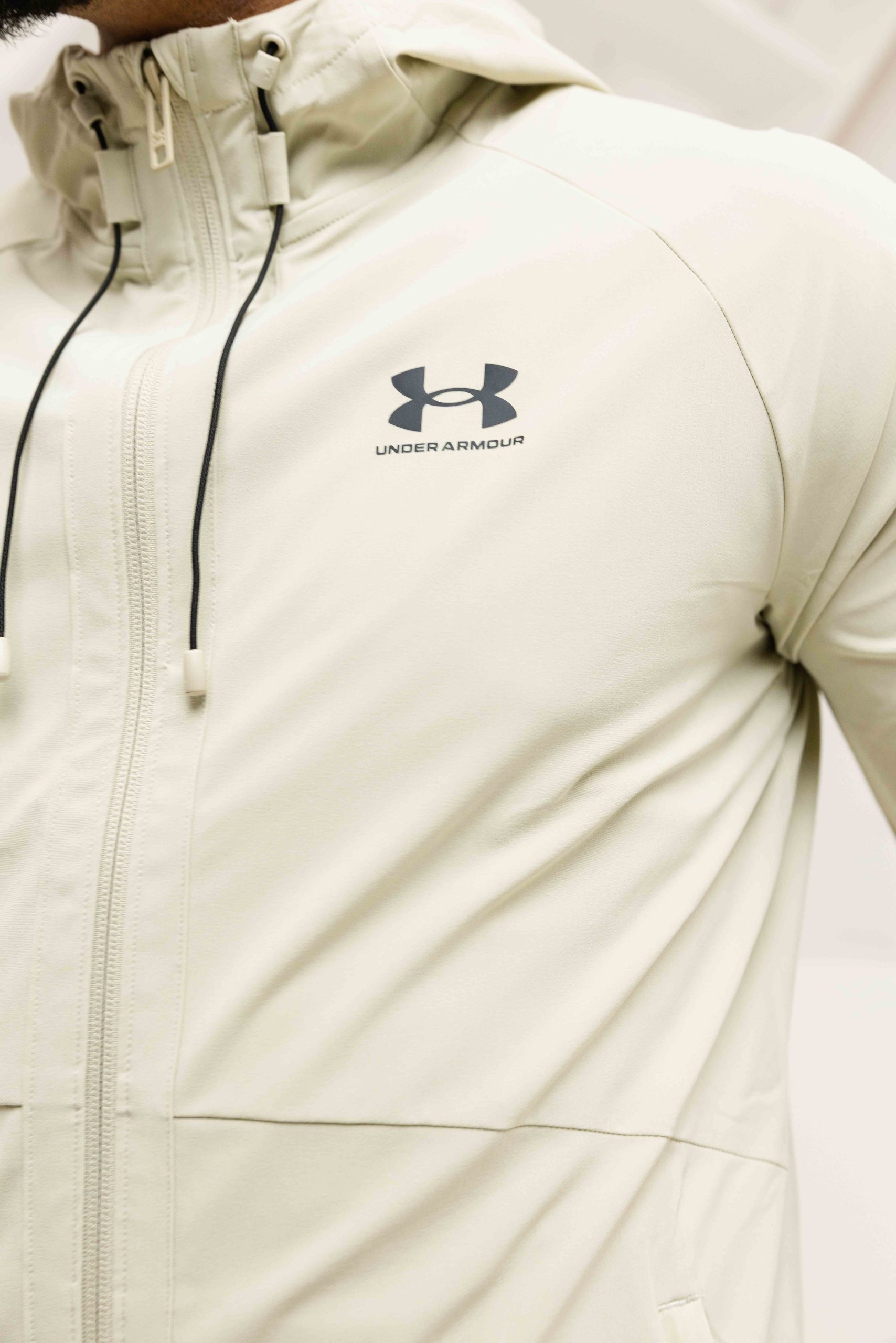 Under Armour Vibe Woven Cargo Trainingspak Heren Beige