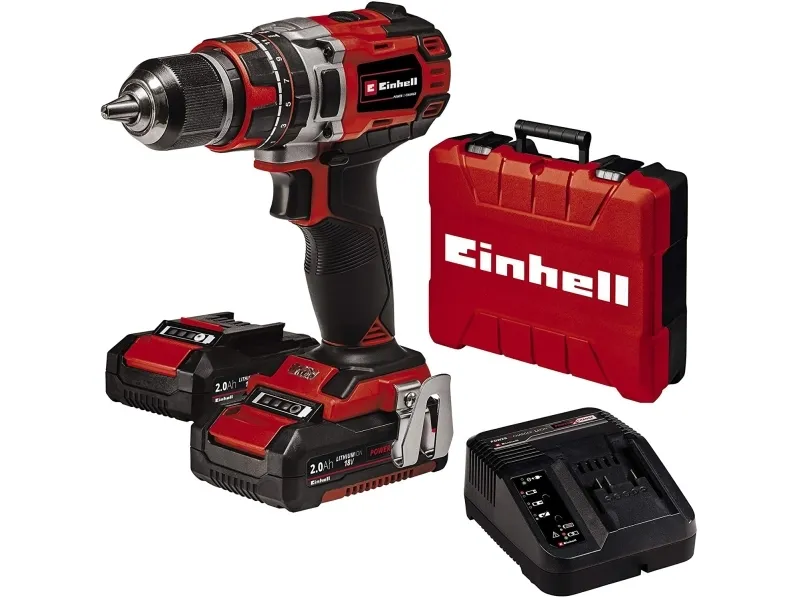 Einhell TE-CD 18/50 Li-i BL, Pistolgreb boremaskine, Børstefri, 1,3 cm, 1800 rpm, 1 cm, 500 rpm