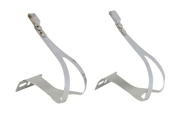 CHRISTOPHE Retro-Pedalbügel  silber  L-XL