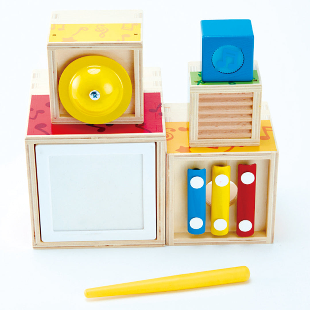 Hape muzikale stapelblokken - 5st