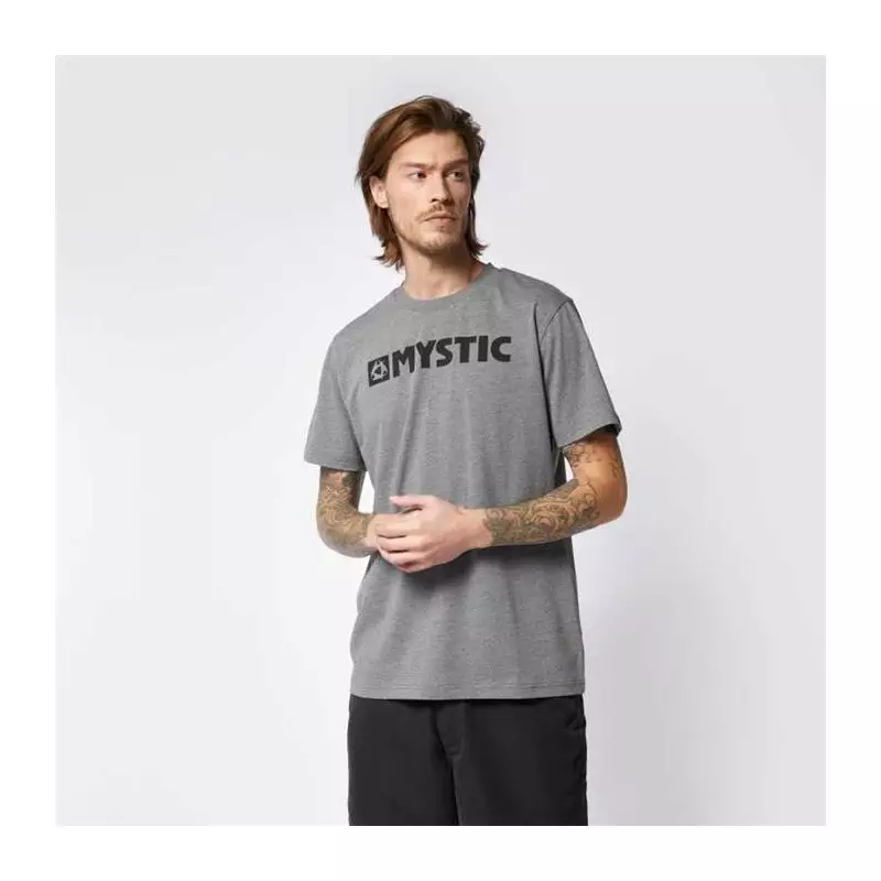 Tee shirt femme MYSTIC Brand Tee Dark Grey Melee
