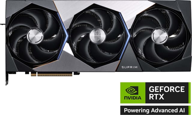 MSI GeForce RTX 5090 SUPRIM SOC 32GB grafikkort