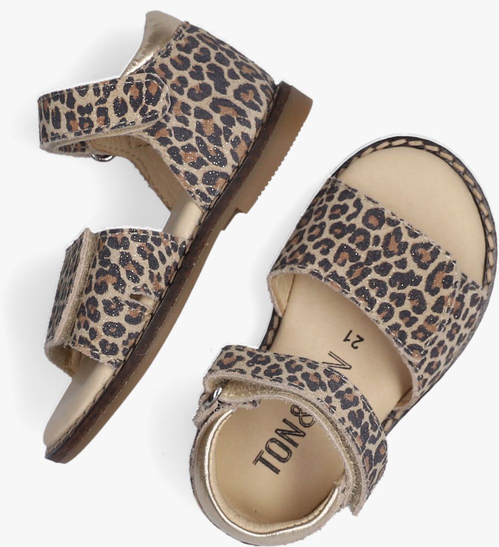 TON & TON beige ton & ton sandalen e1855-212