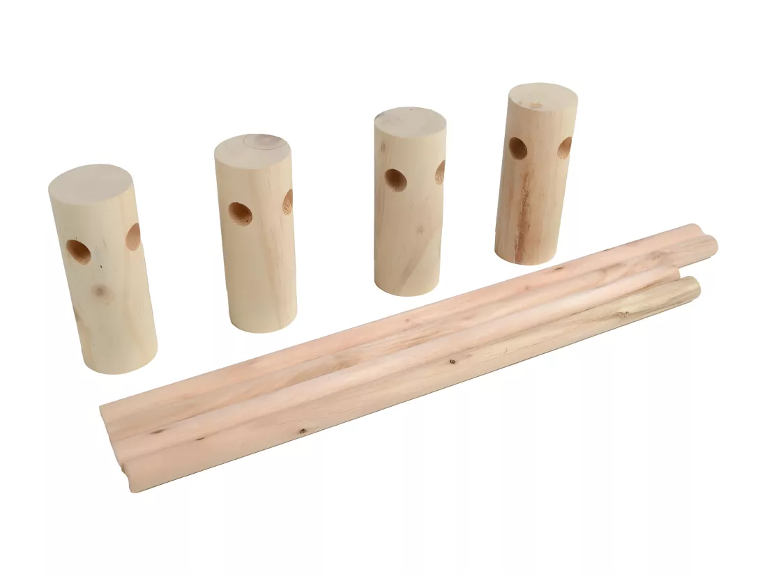 Lit Hamac pour Chat en Bois 