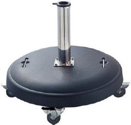 Intratuin parasolvoet zwart 50 kg D 60 H 9 cm