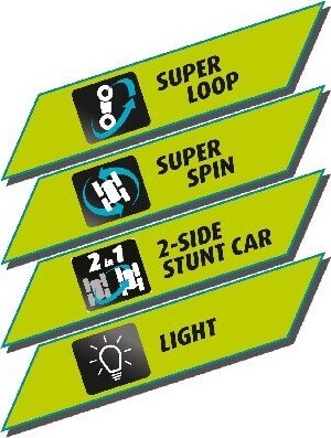 Revell Control - Flip Racer Fjernstyret Stuntbil - 15 CM