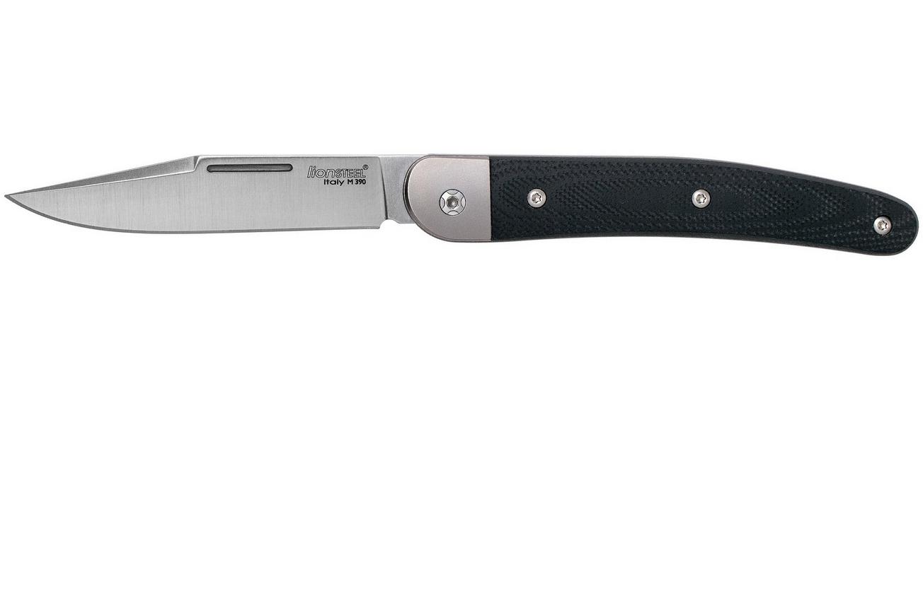 LionSteel Jack 1 Black G10 JK1 GBK zakmes