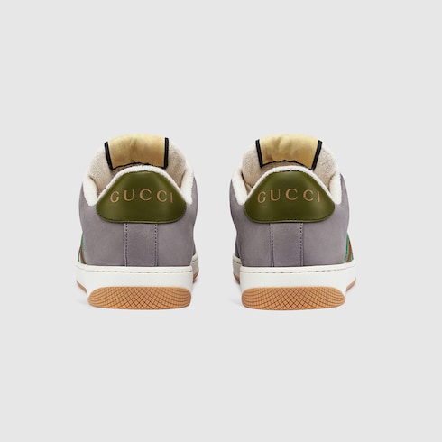 GUCCI Men's Screener sneaker with Web