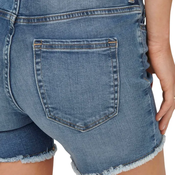 Only Blush Denim Short Dames