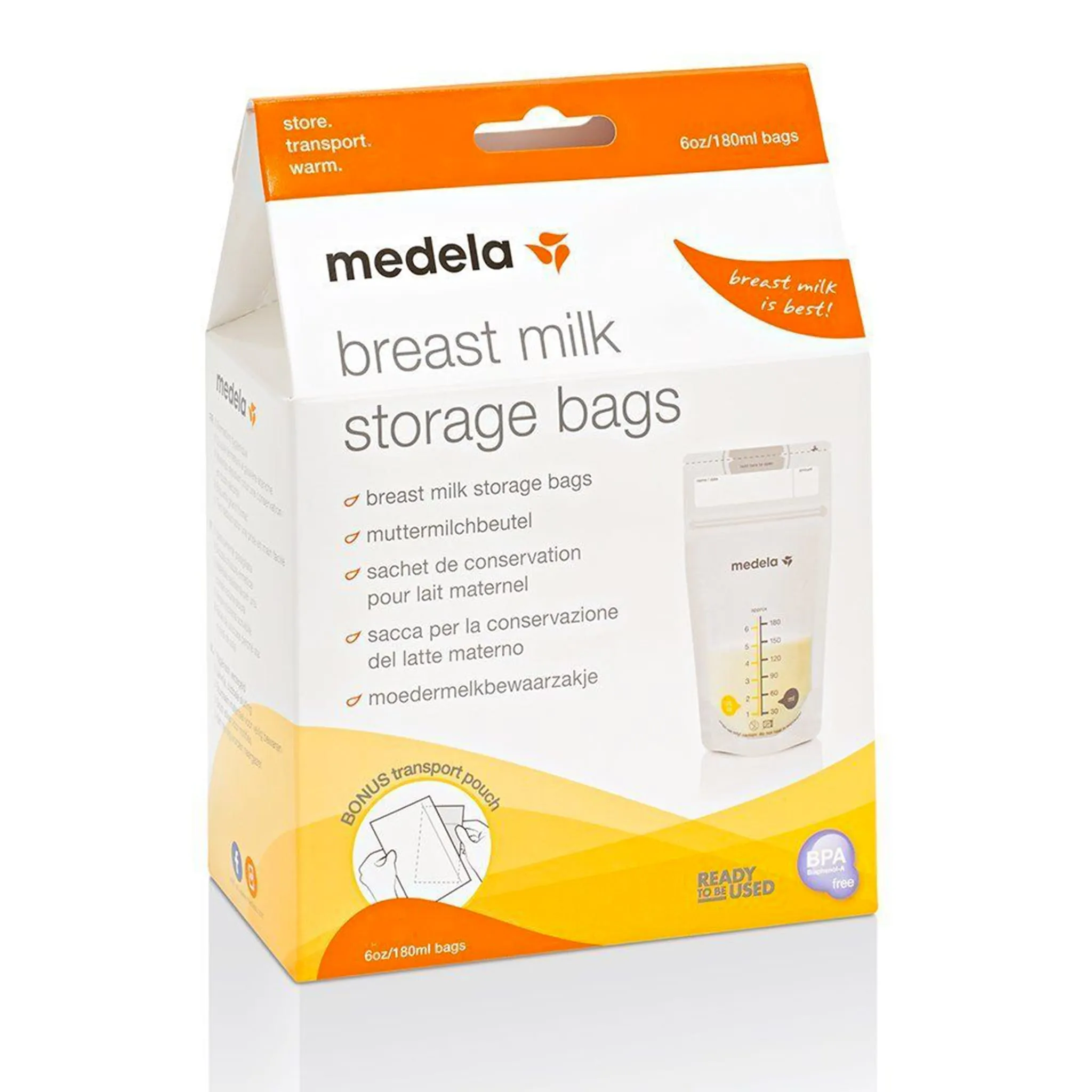 Medela Sachets Lait Maternel Paquet de 25