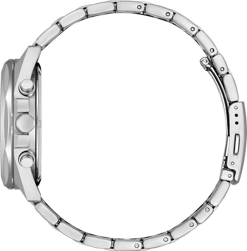 Citizen - Chronograaf Horloge - Zilver - Staal - Eco-Drive
