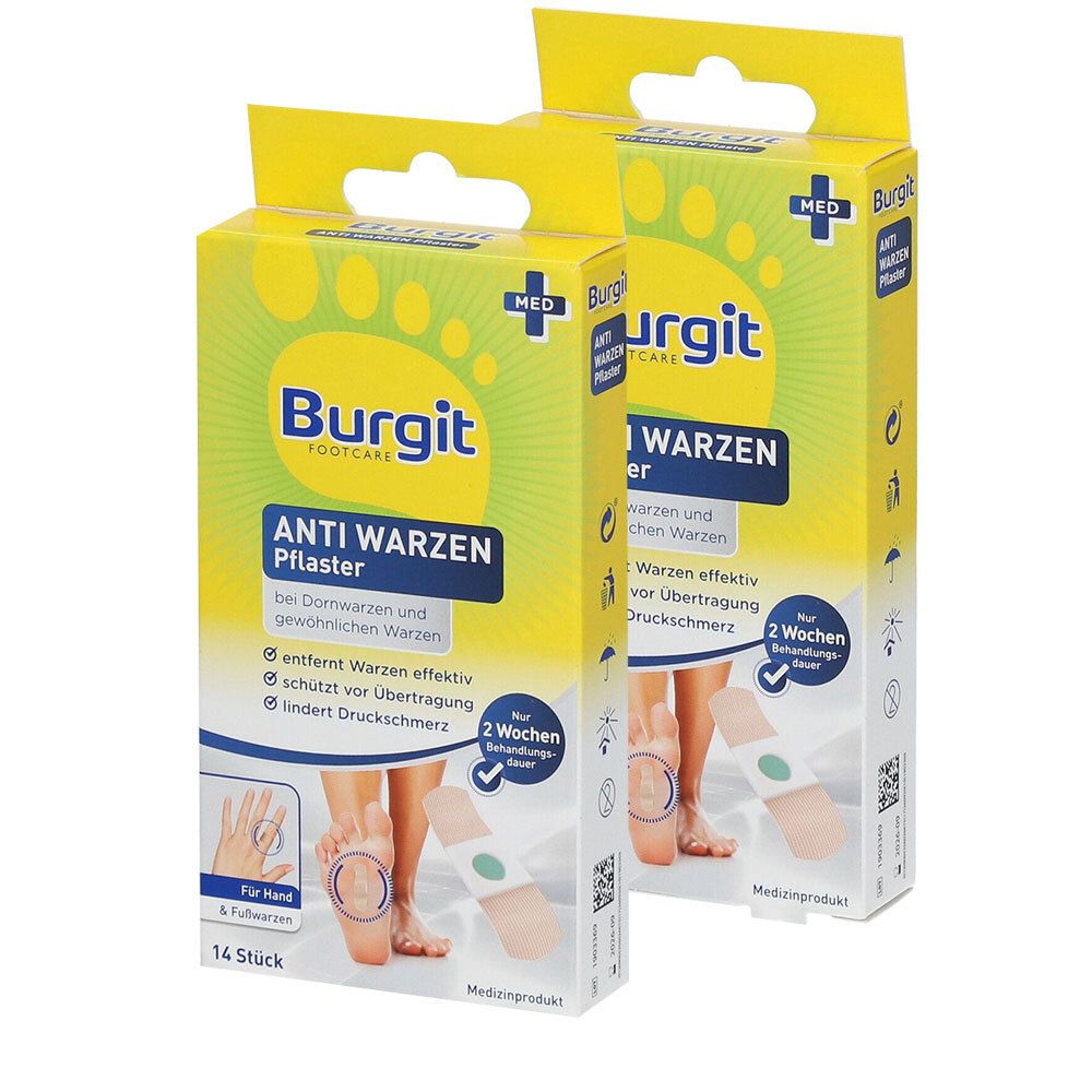 Burgit Anti Warzen Pflaster