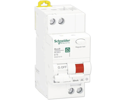 GSC R9D01616 Aardlekschakelaar (RCCB) Resi9 1P+N, 16A, B, 30mA, Type A, 6kA